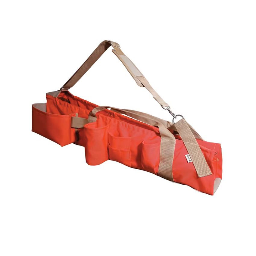 SECO Heavy Duty Carry Bag for Stakes with Pockets - Orange