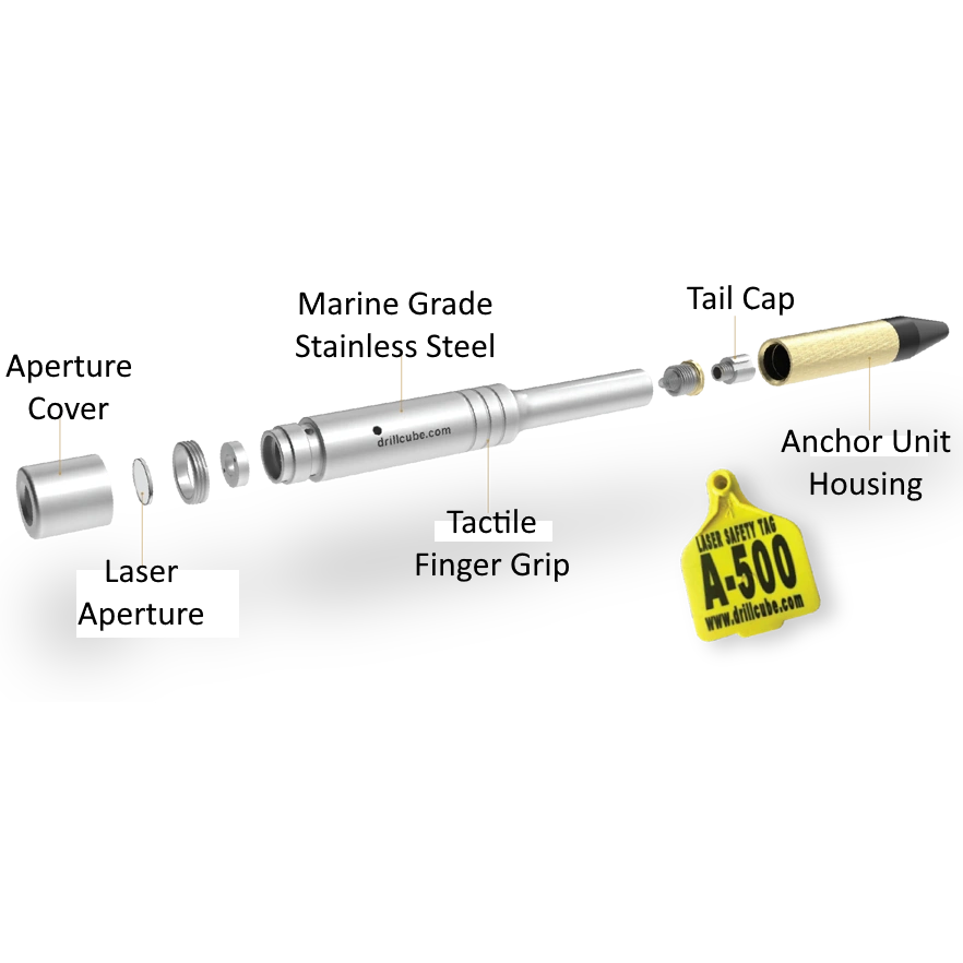 DrillCube undergound Laser Indicator (DLI)