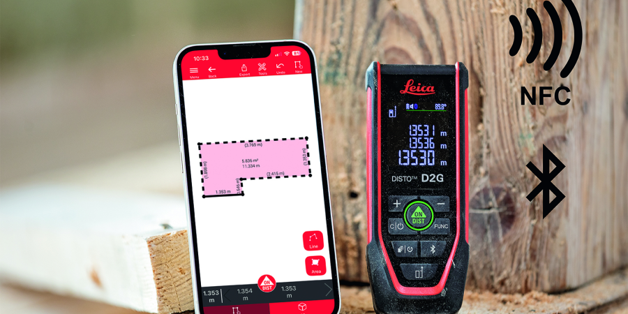 Leica DISTO D2G Green Beam Distance Meter