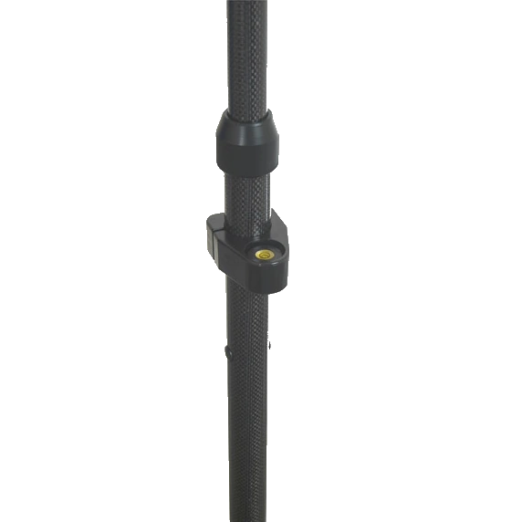 SECO 2m / 2 Section Carbon Fiber GPS / Prism Pole with 5/8" Thread