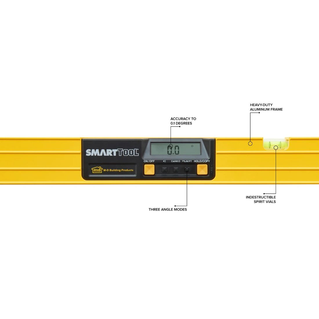 M-D SmartTool Digital Spirit Level - 120cm Gen 2