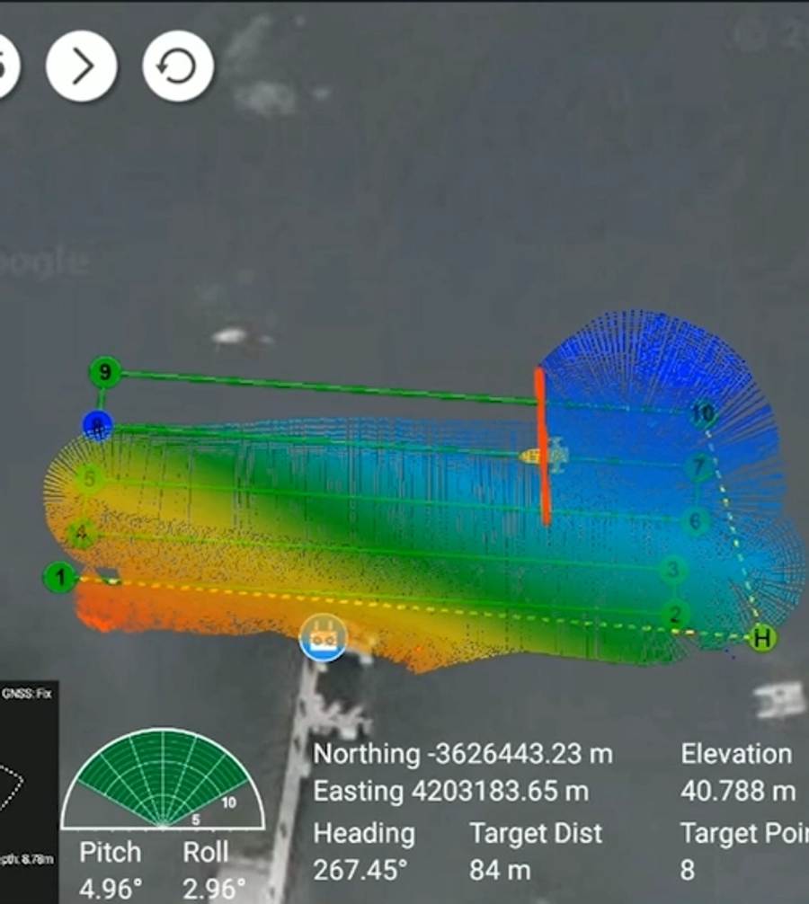 CHCNAV HQ-400 Compact Multibeam Echosounder