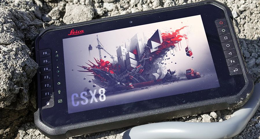 Leica CSX8 8" Android Rugged Tablet Field Computer