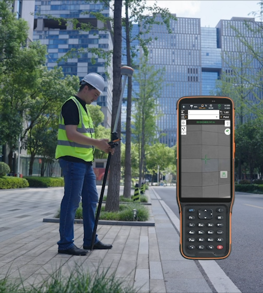 CHCNAV i85 RTK GNSS with Laser Distance Meter
