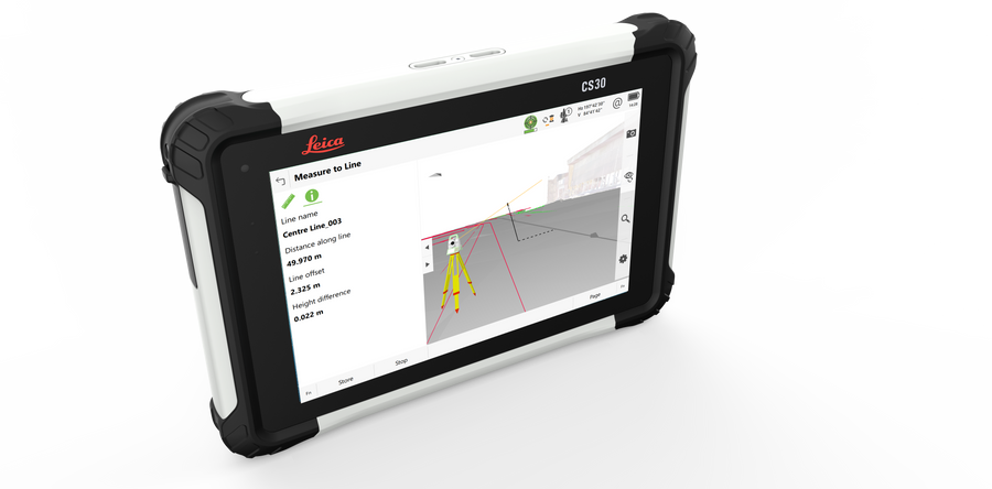 Leica CS30 Captivate LTE LRBT Windows 7" Tablet