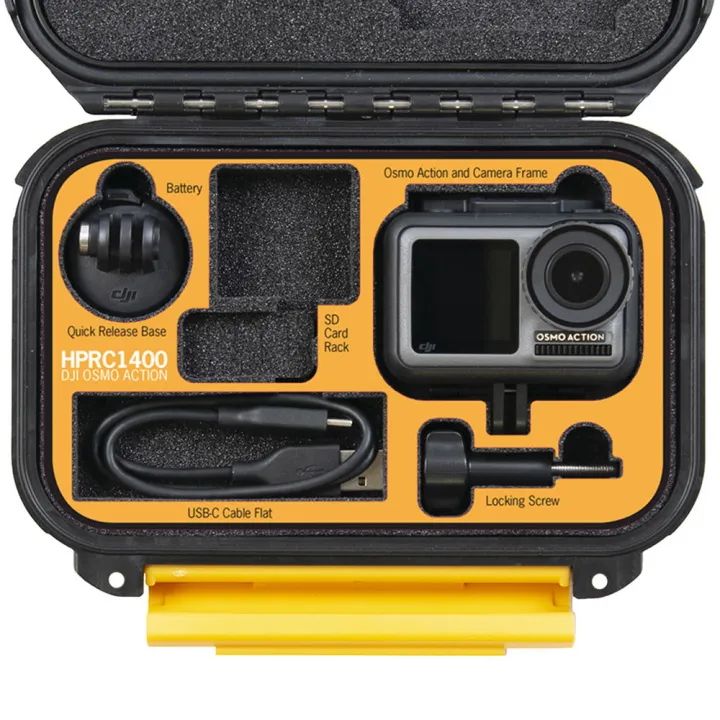 HPRC 1400 for DJI Osmo Action - Black**
