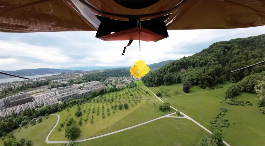 WingtraRAY Parachute Cover