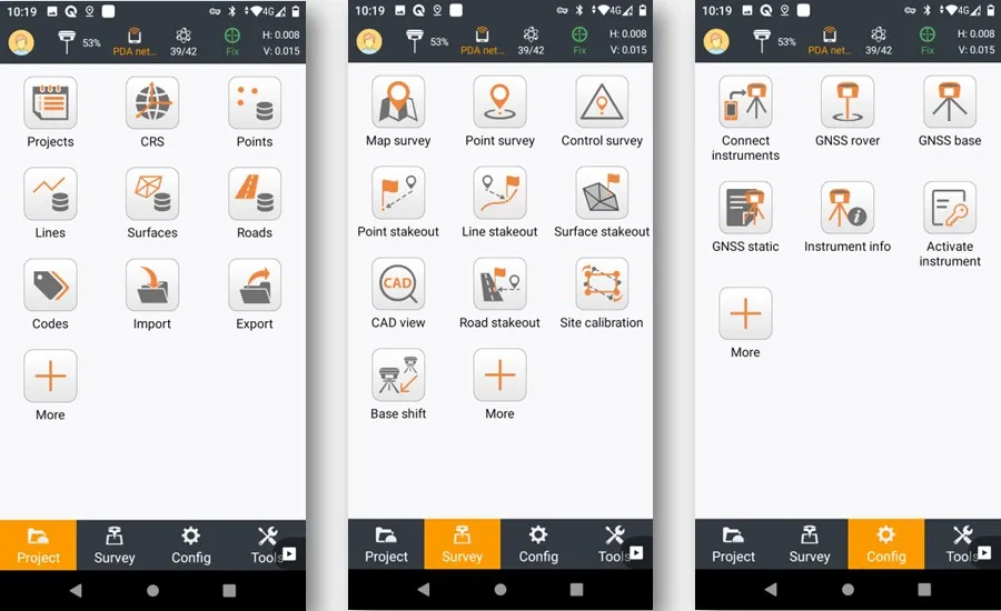 CHCNAV Landstar 8 Data Collection Software (Android)